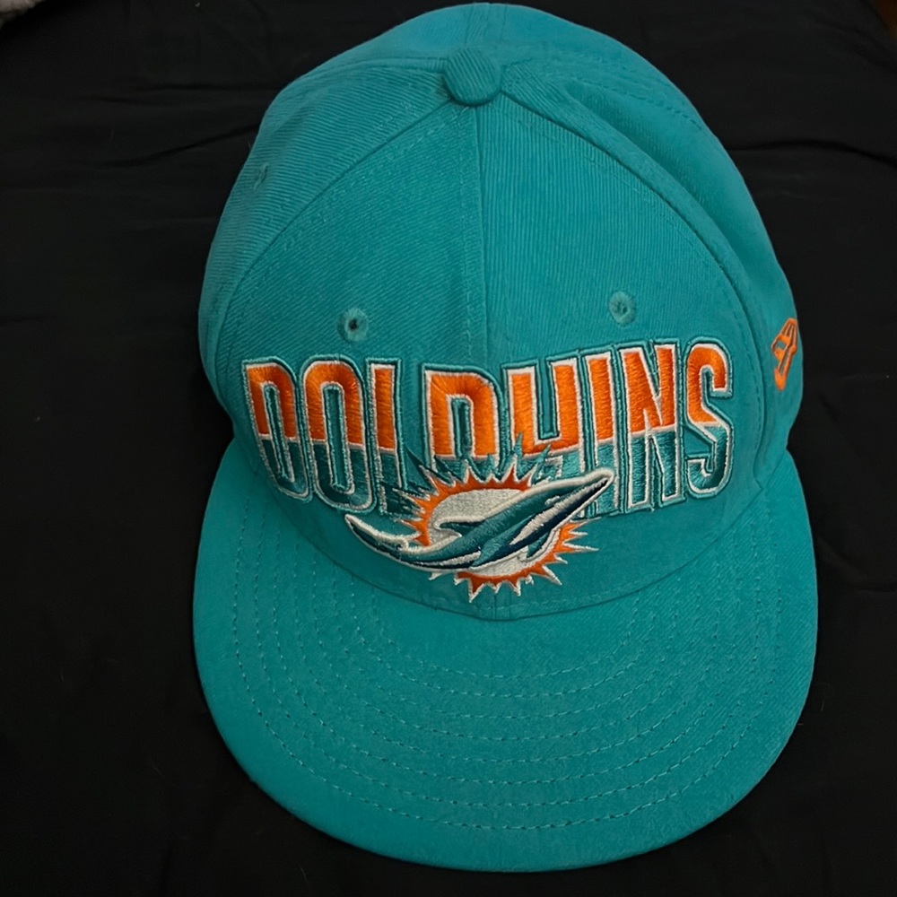 MIAMI dolphins Fitted hat 7 1/4